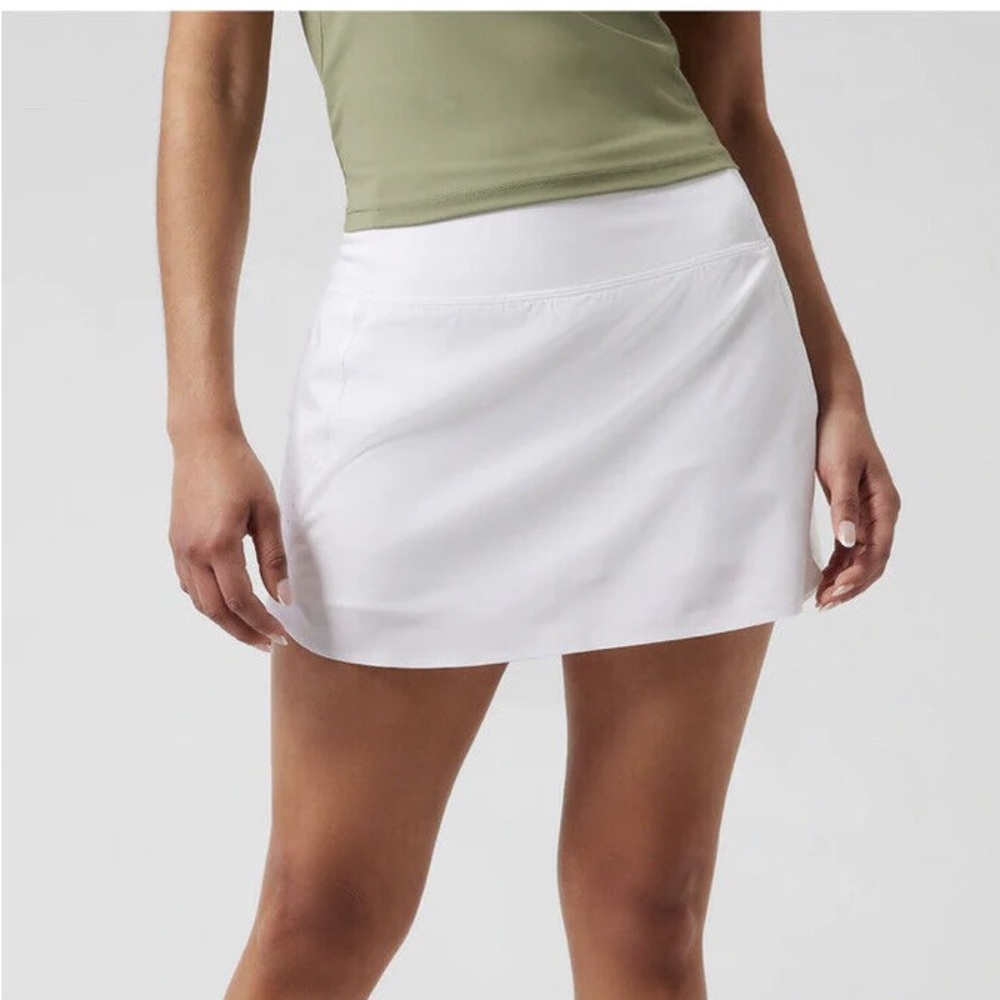 Athleta White Athletic Skort